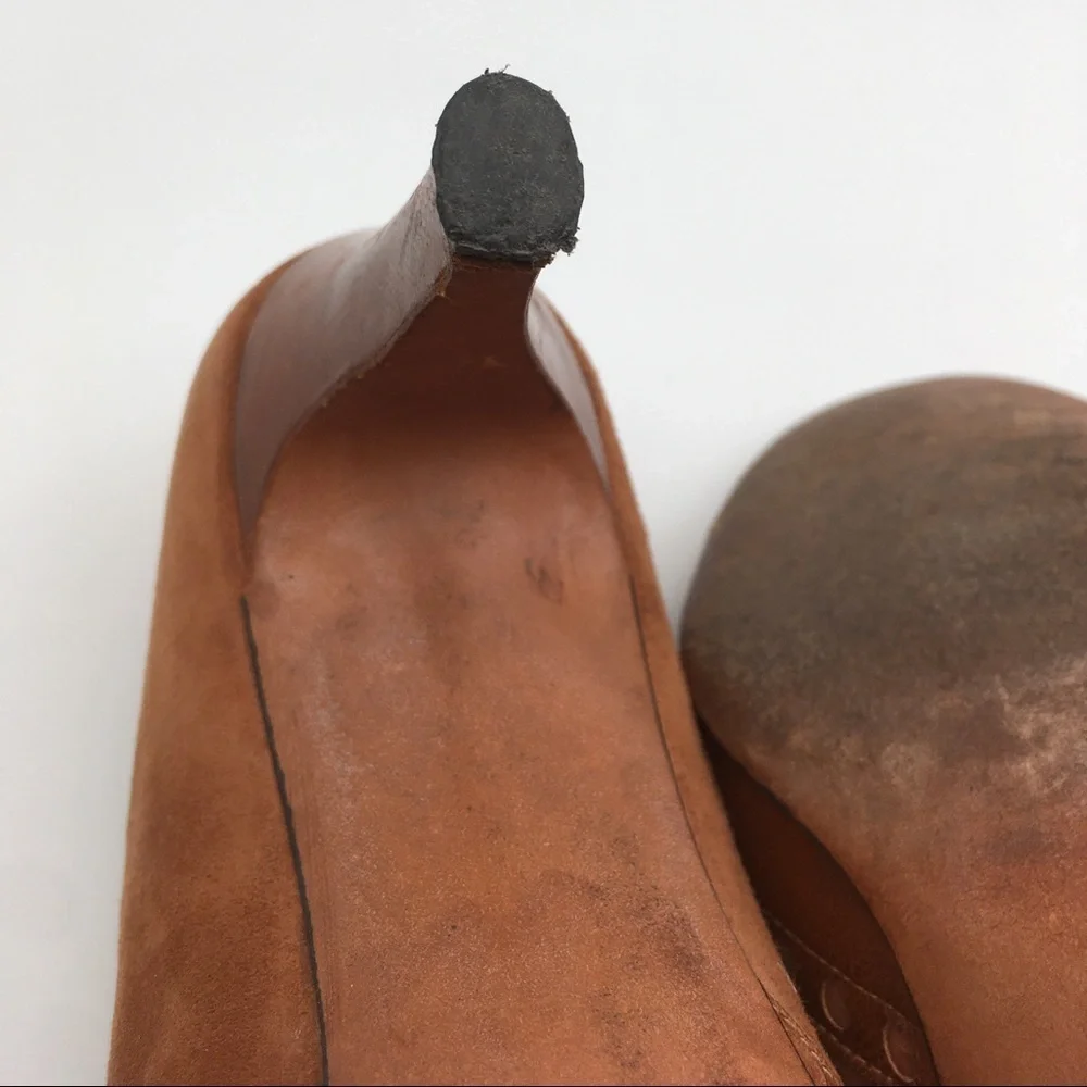 Vintage Stanley Philipson Leather Suede‎ Heels